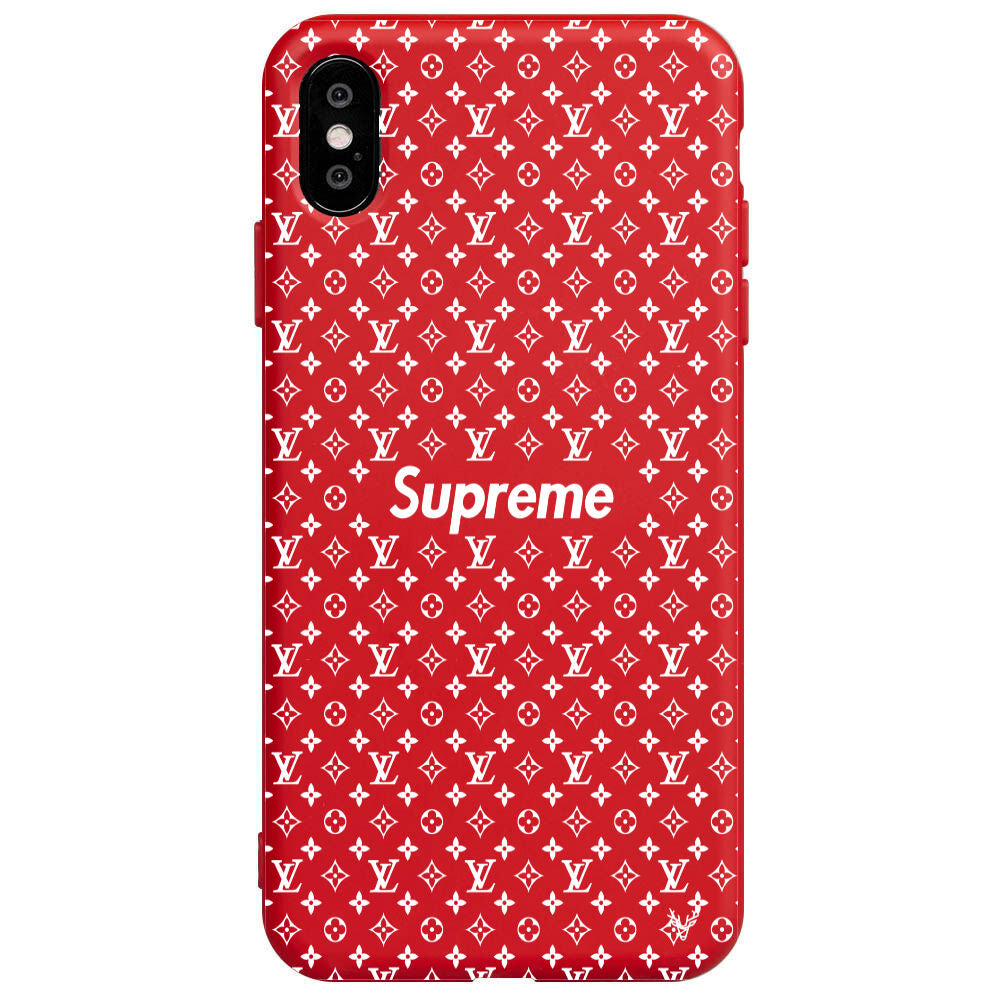 iPhone X Supreme LV Telefon K l f Deercase