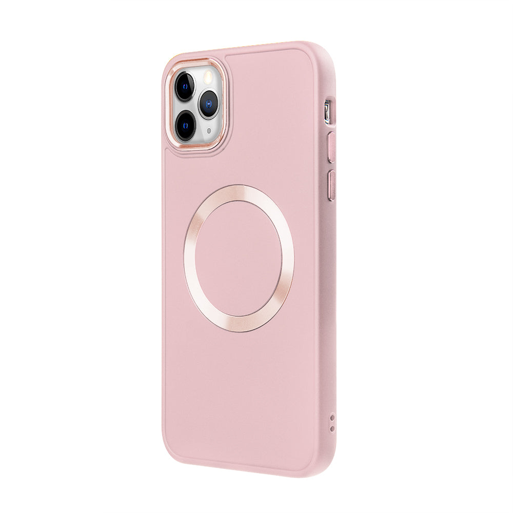 Apple iPhone 12 Pro Max Magsafe Case Pembe