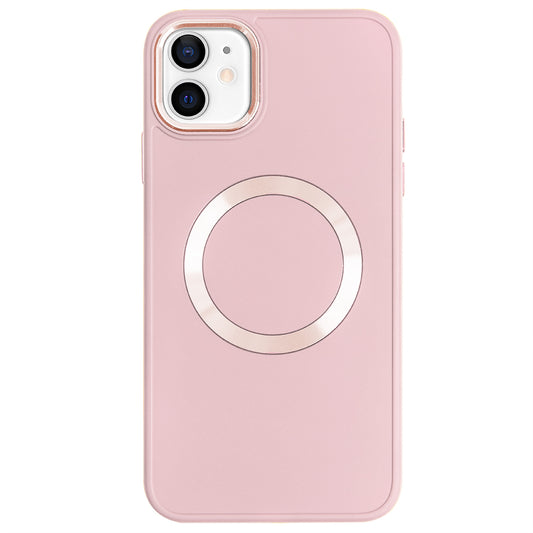 Apple iPhone 11 Renkli Magsafe Case Pembe