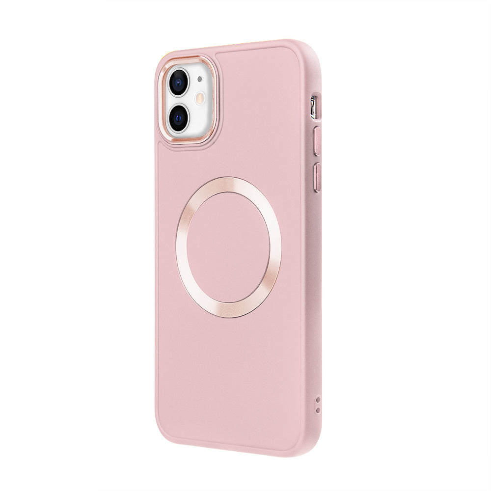 Apple iPhone 11 Magsafe Case Pembe