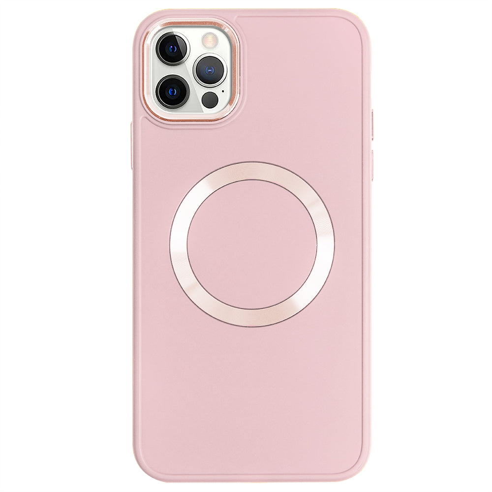 Apple iPhone 12 Pro Max Magsafe Case Pembe