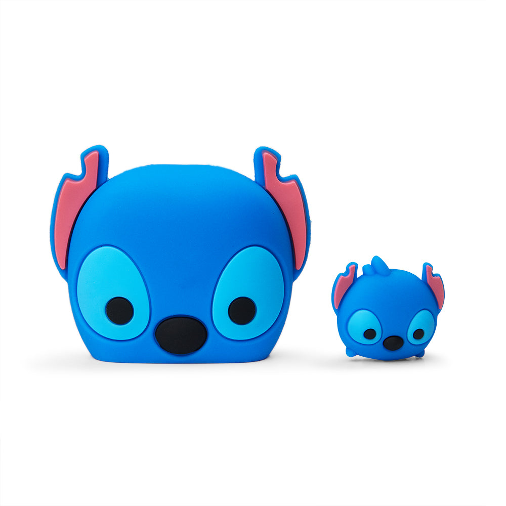 Şarj Başlığı ve Kablo Koruyucu 4 lü Set Cute Stitch