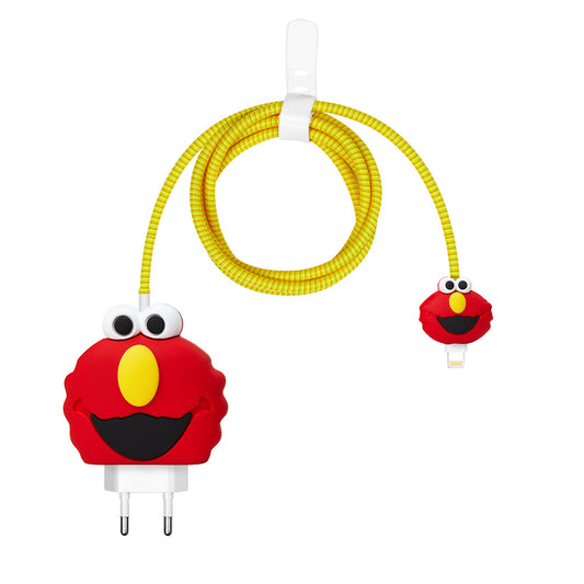 Şarj Başlığı ve Kablo Koruyucu 4 lü Set Elmo