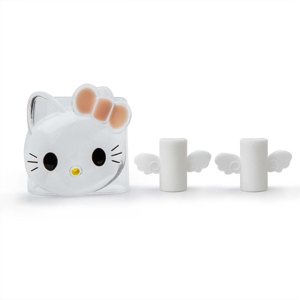 Şarj Başlığı ve Kablo Koruyucu 5 li Set White Kitty