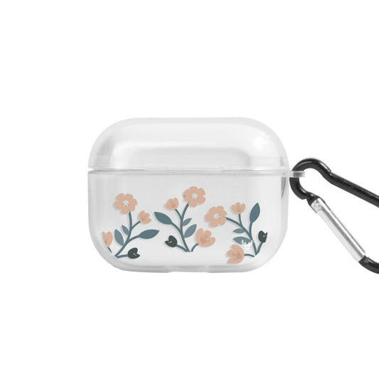 Apple AirPods Pro Flower Şeffaf Kılıfı