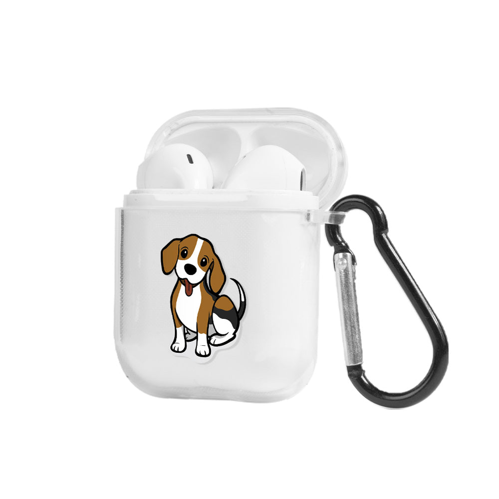 Apple AirPods Dog Şeffaf Kılıfı