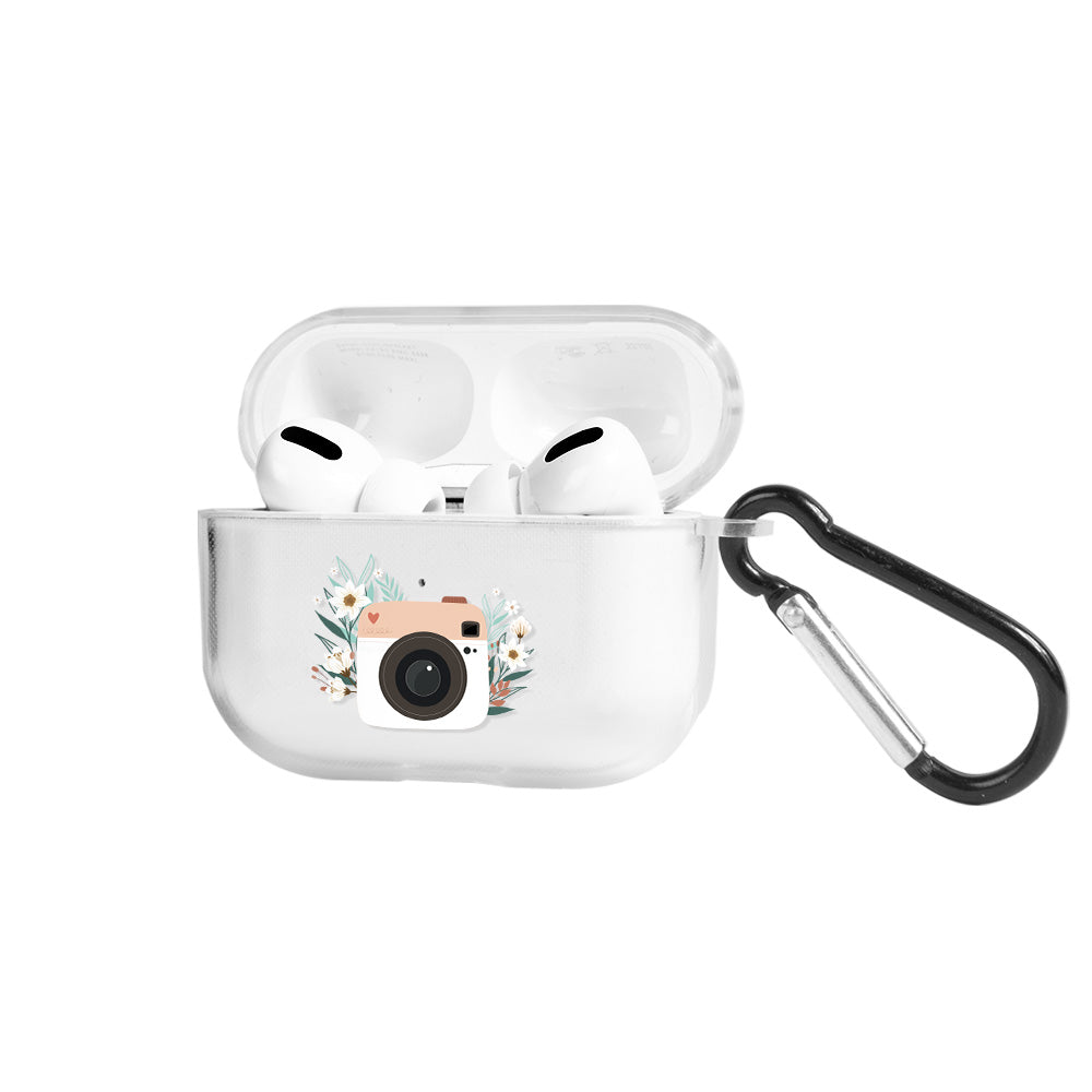 Apple AirPods Pro 2 Camera Şeffaf Kılıfı