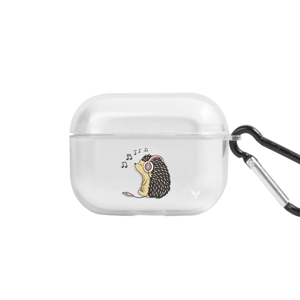 Apple AirPods Pro Hedgehog Şeffaf Kılıfı