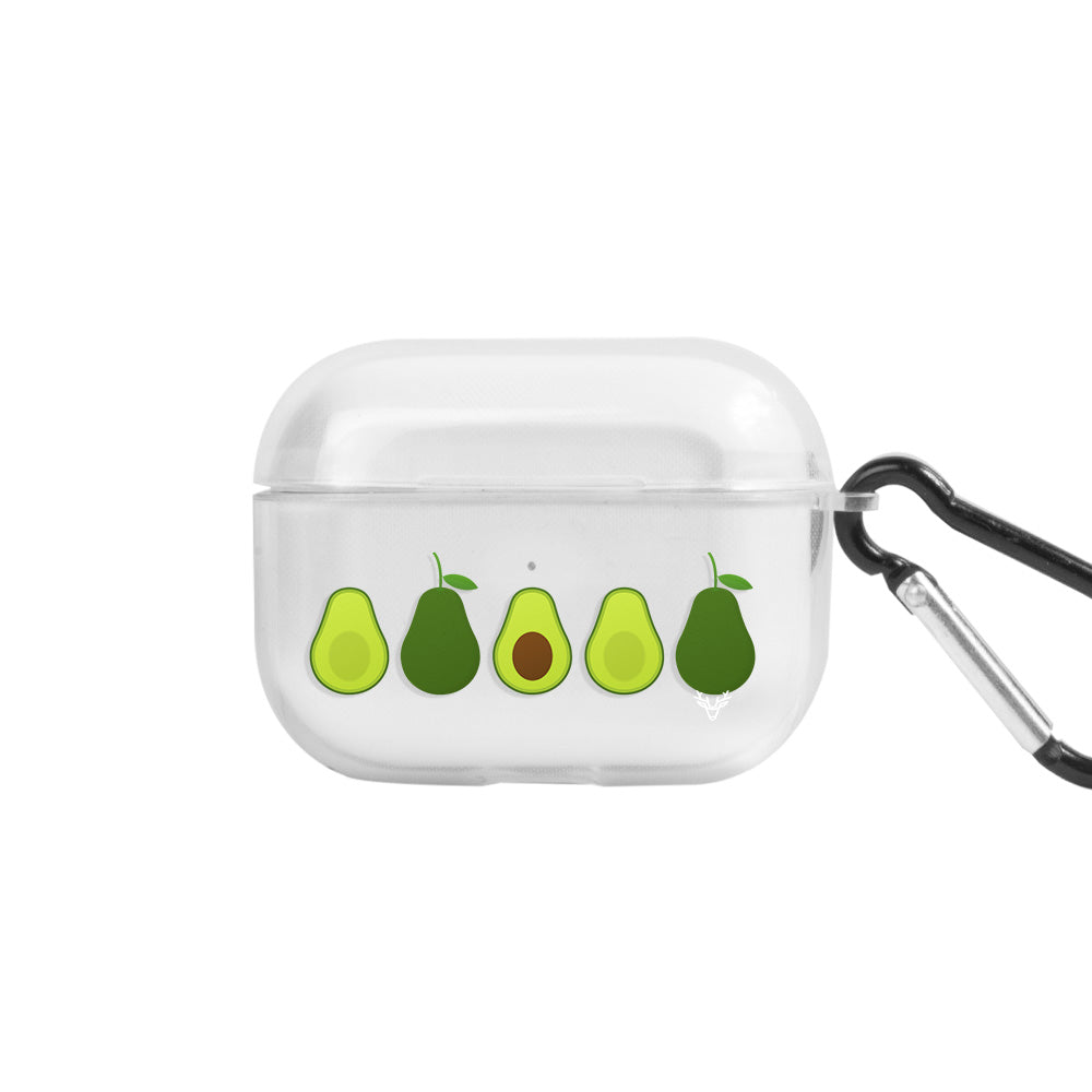 Apple AirPods Pro 2 Avocado Şeffaf Kılıfı