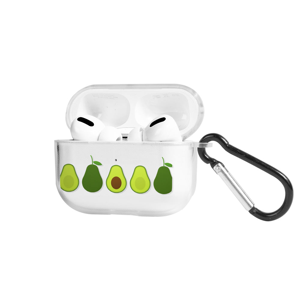 Apple AirPods Pro 2 Avocado Şeffaf Kılıfı