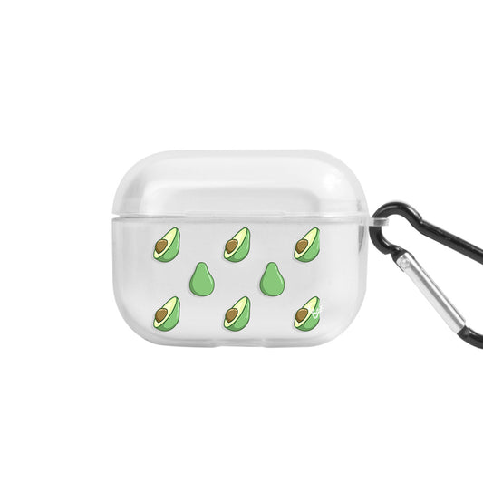 Apple AirPods Pro Avocado Slices Şeffaf Kılıfı