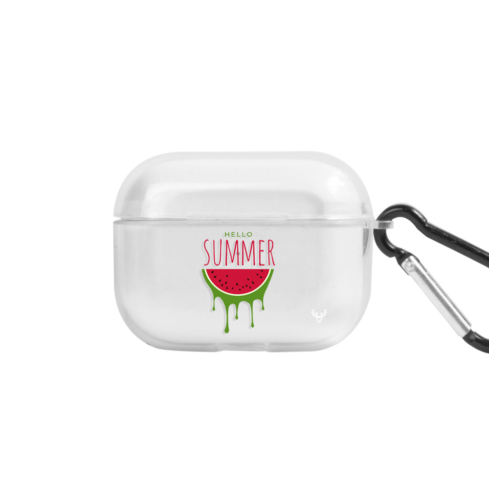 Apple AirPods Pro 2 Hello Summer Şeffaf Kılıfı