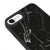 iPhone 7 Black Crack Telefon Kılıfı - Glossy - Popsoketsiz