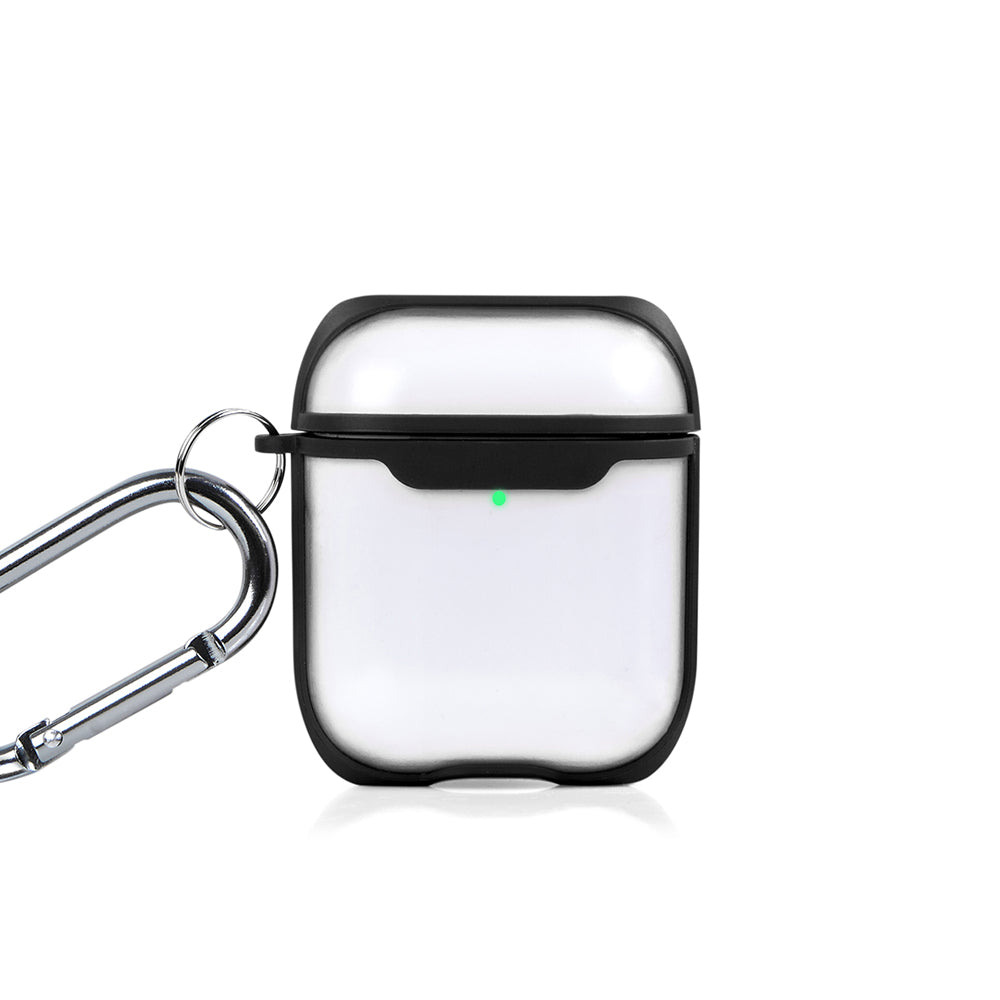 Apple AirPods Black Line Transparent Kılıfı