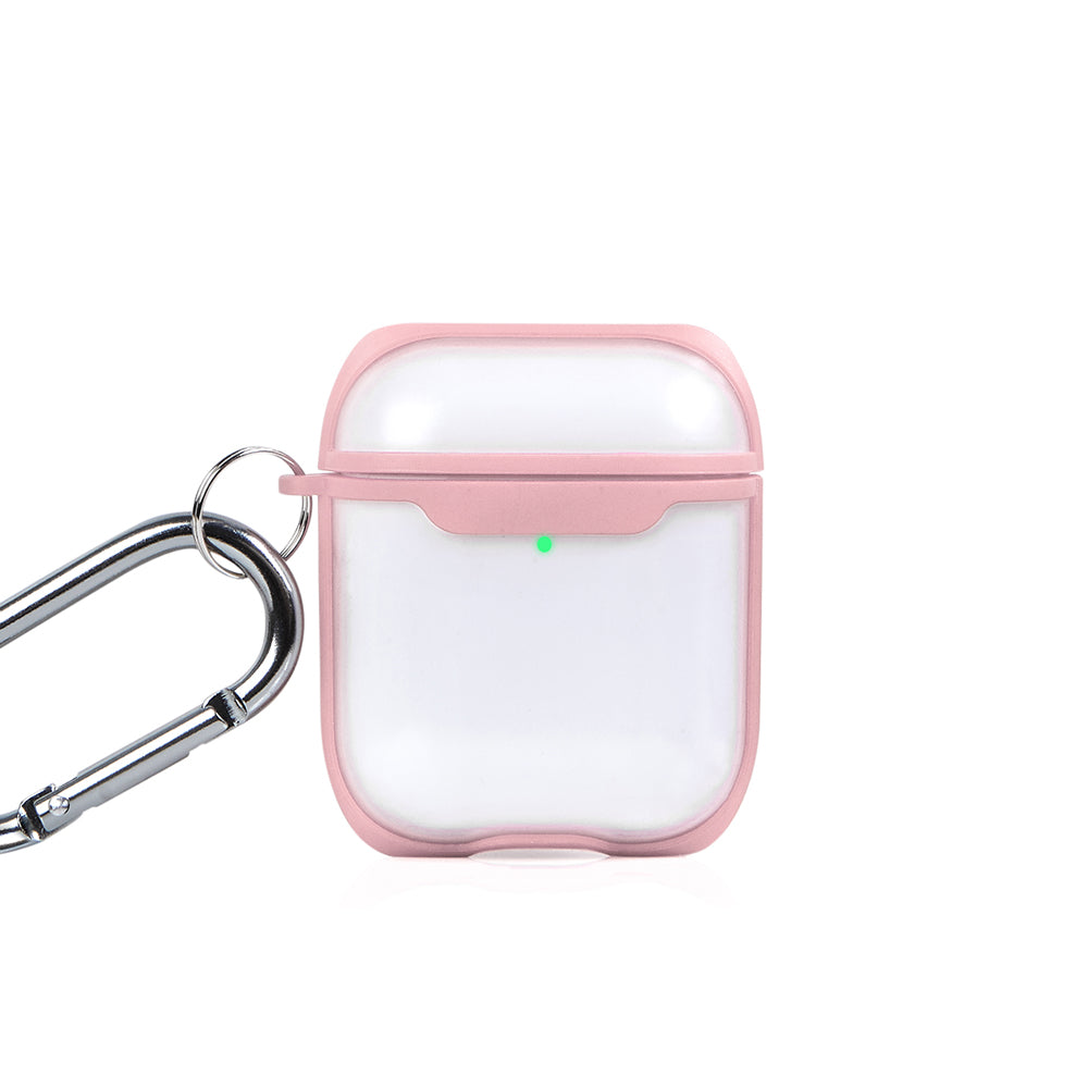 Apple AirPods Pink Line Transparent Kılıfı