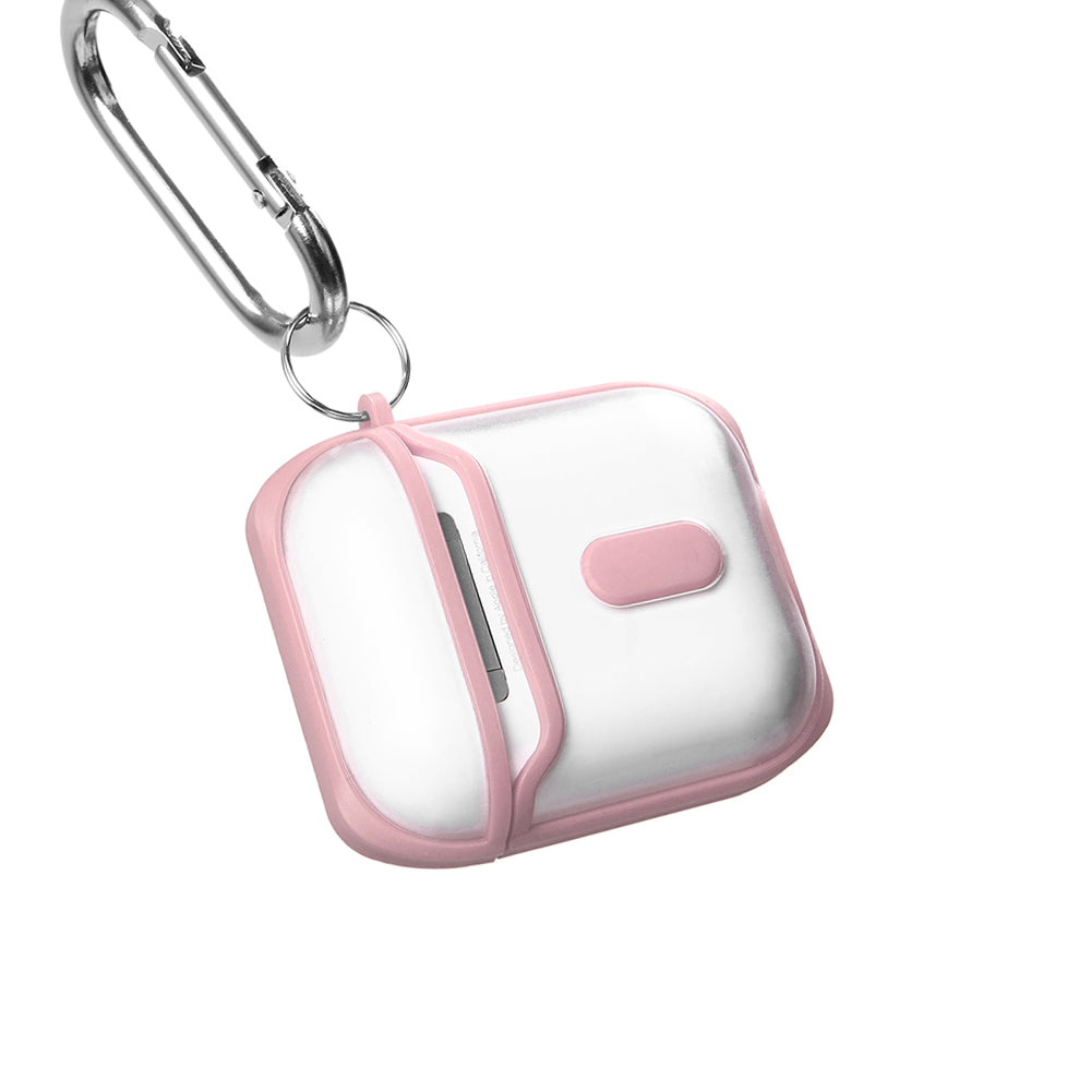 Apple AirPods Pink Line Transparent Kılıfı