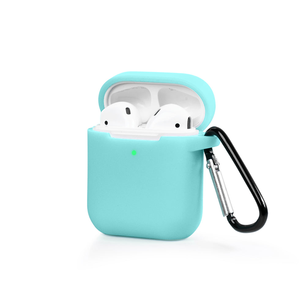 Apple AirPods Basic Light Blue Silikon Kılıfı