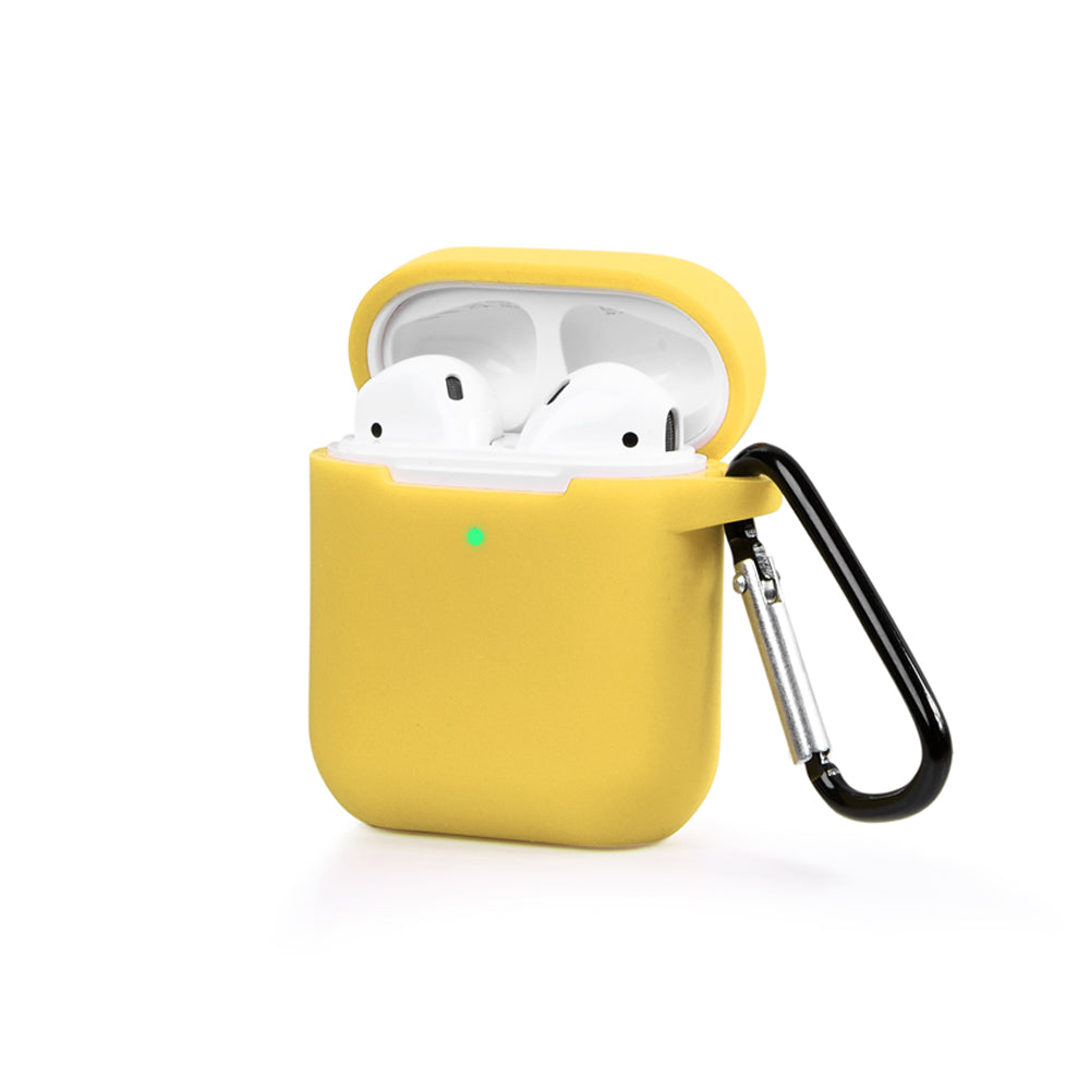 Apple AirPods Basic Yellow Silikon Kılıfı