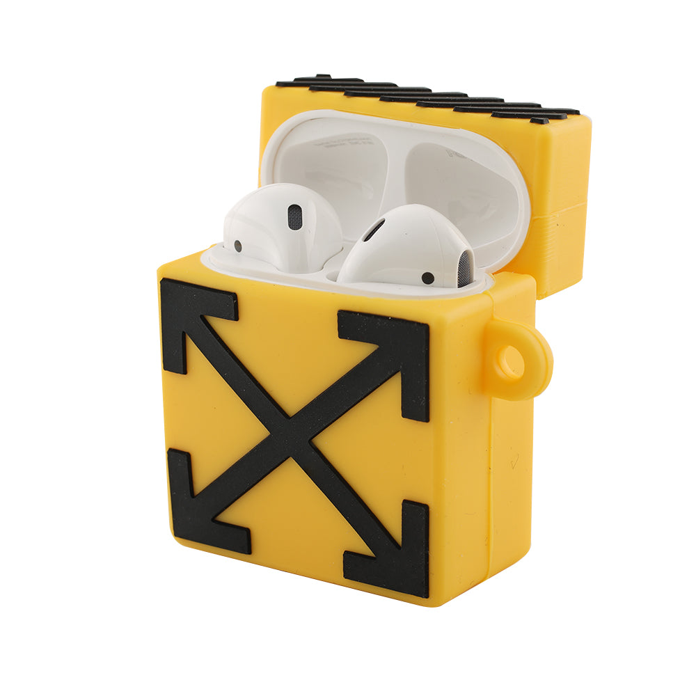 Apple AirPods Yellow Cross Kılıfı