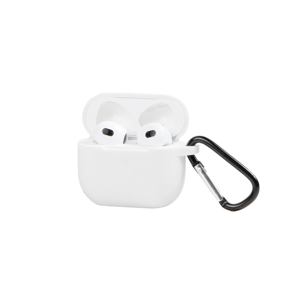 Apple AirPods 3 Beyaz Silikon Kılıfı