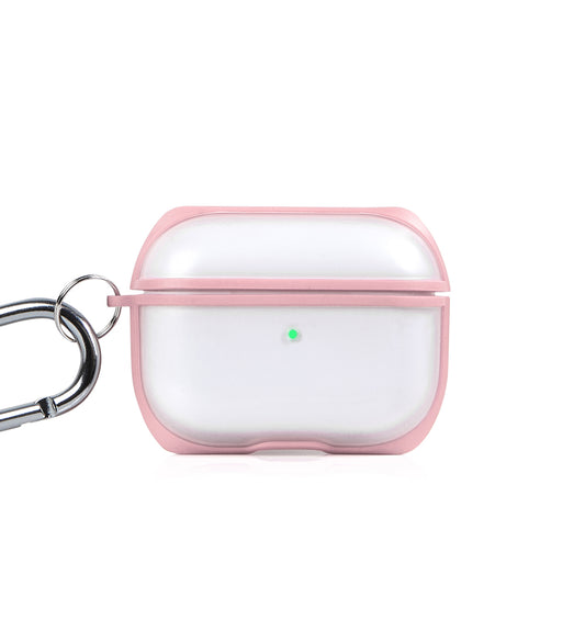 Apple AirPods Pro Pink Line Transparent Kılıfı