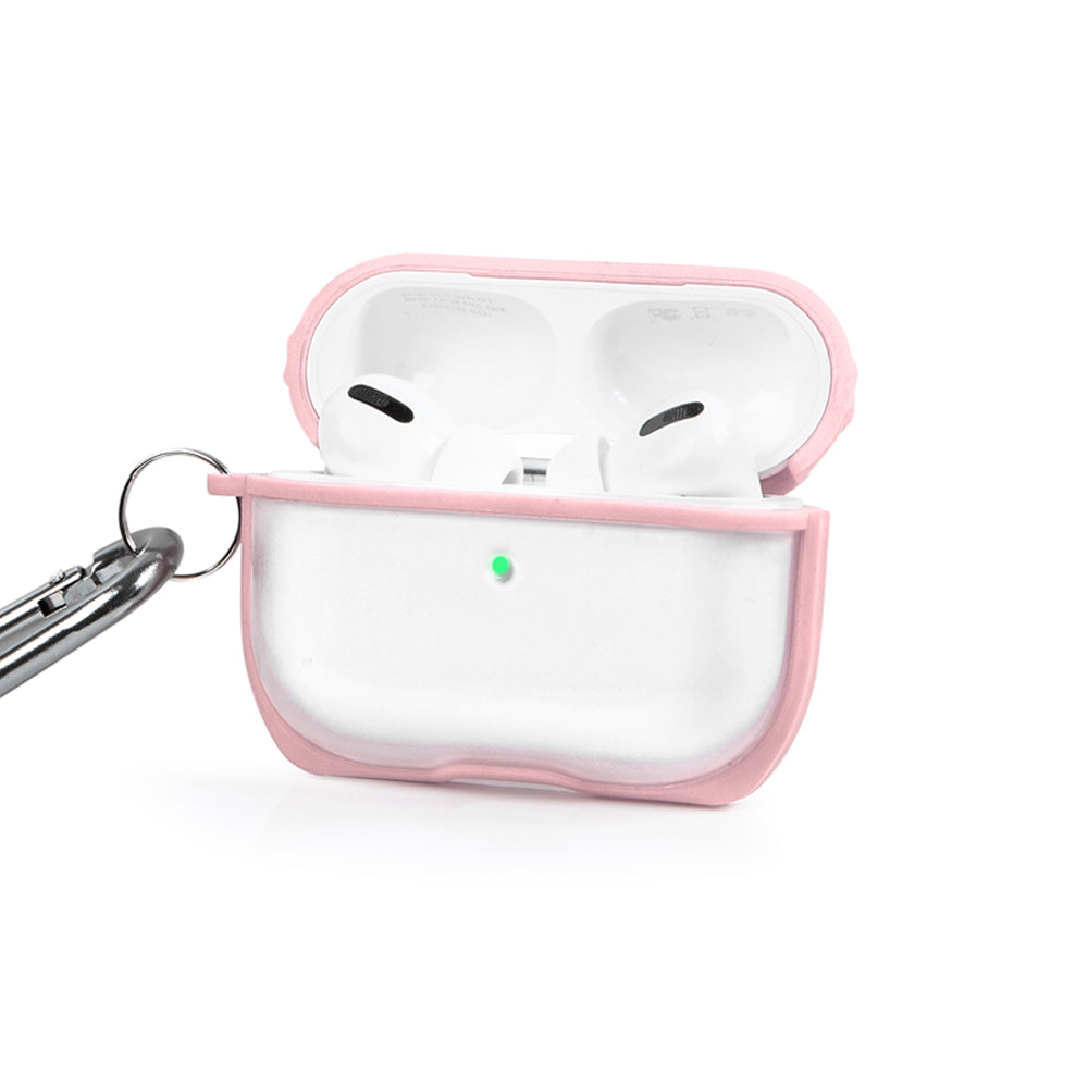 Apple AirPods Pro Pink Line Transparent Kılıfı