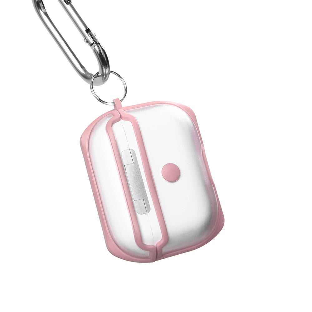 Apple AirPods Pro Pink Line Transparent Kılıfı