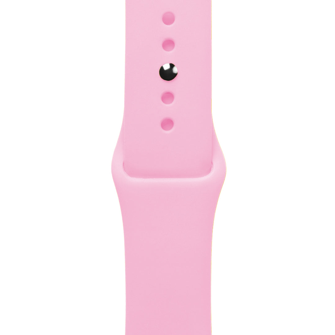 Apple Watch Sport Band Light Pink Silikon Saat Kordonu