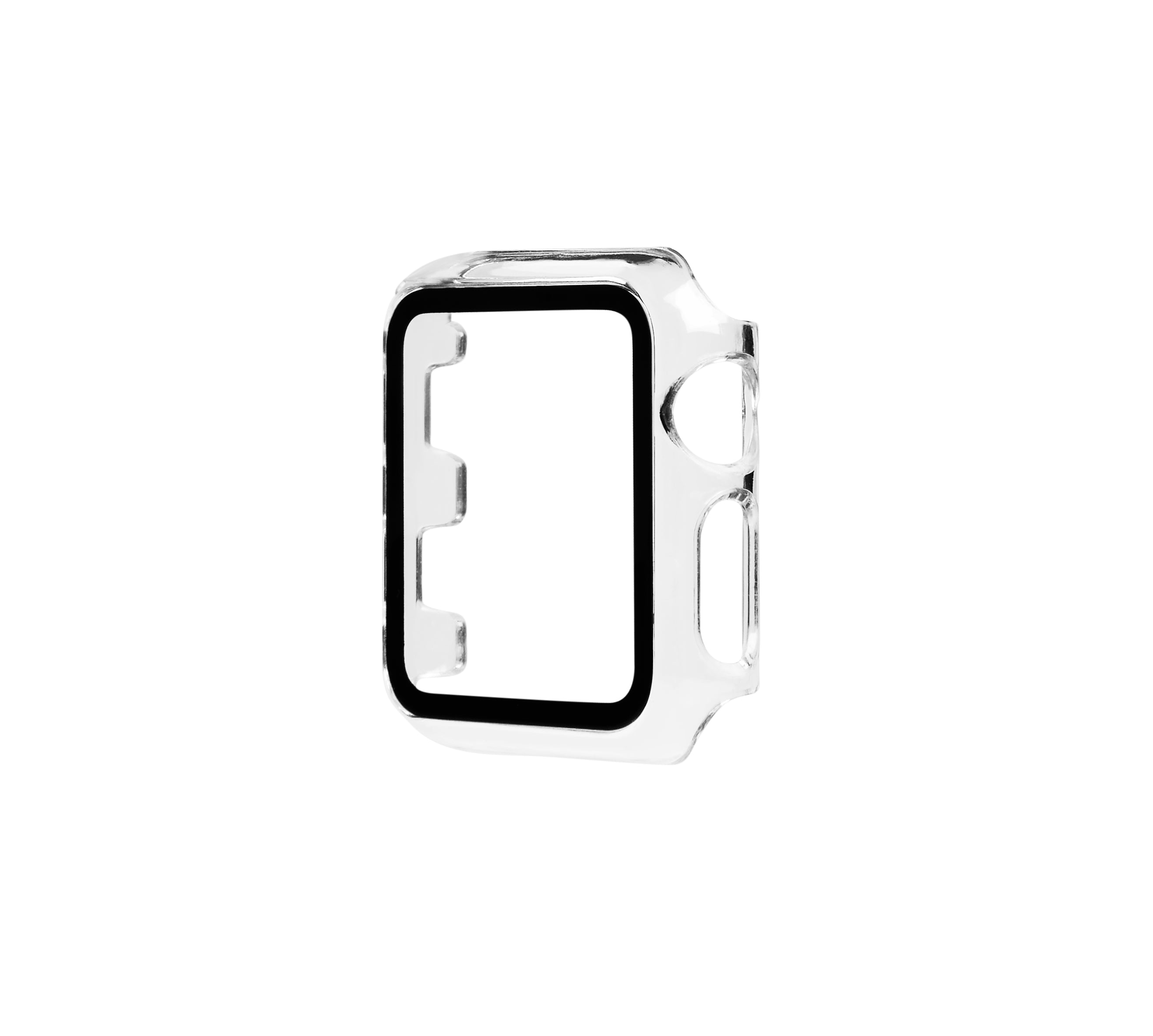 Apple Watch Transparent Camlı Koruyucu Kasa