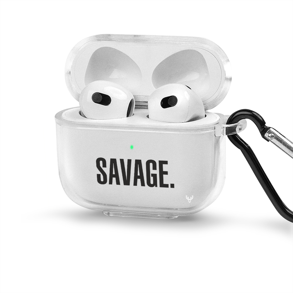 Apple AirPods 4 Savage Şeffaf Kılıfı