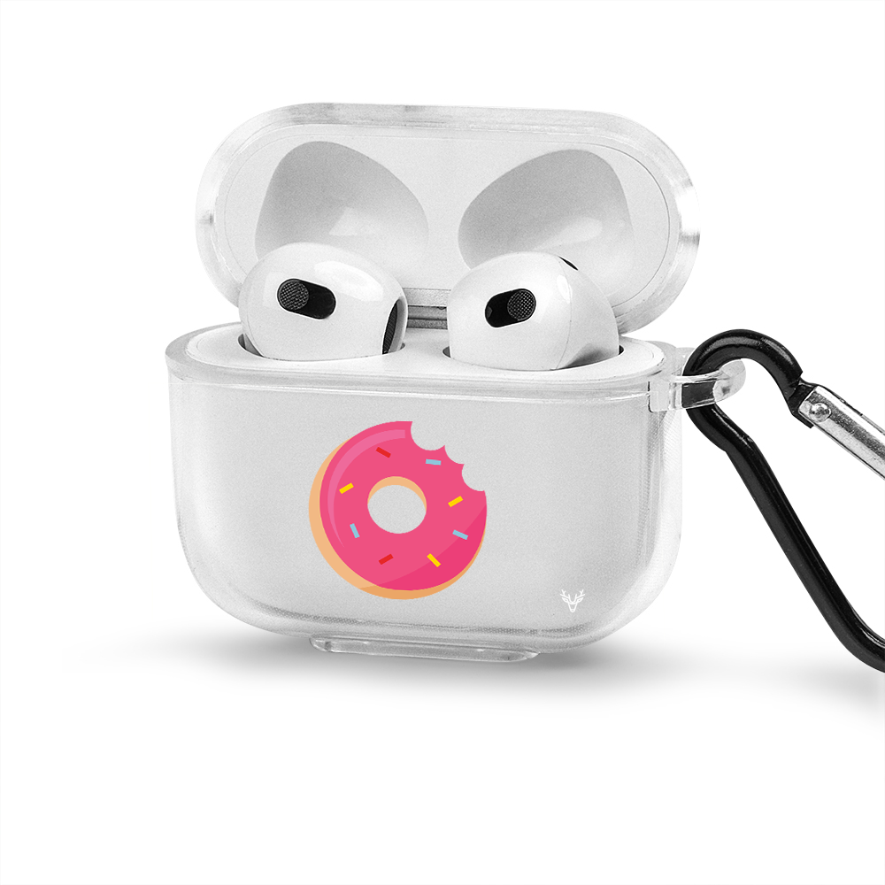 Apple AirPods 4 Donut Şeffaf Kılıfı