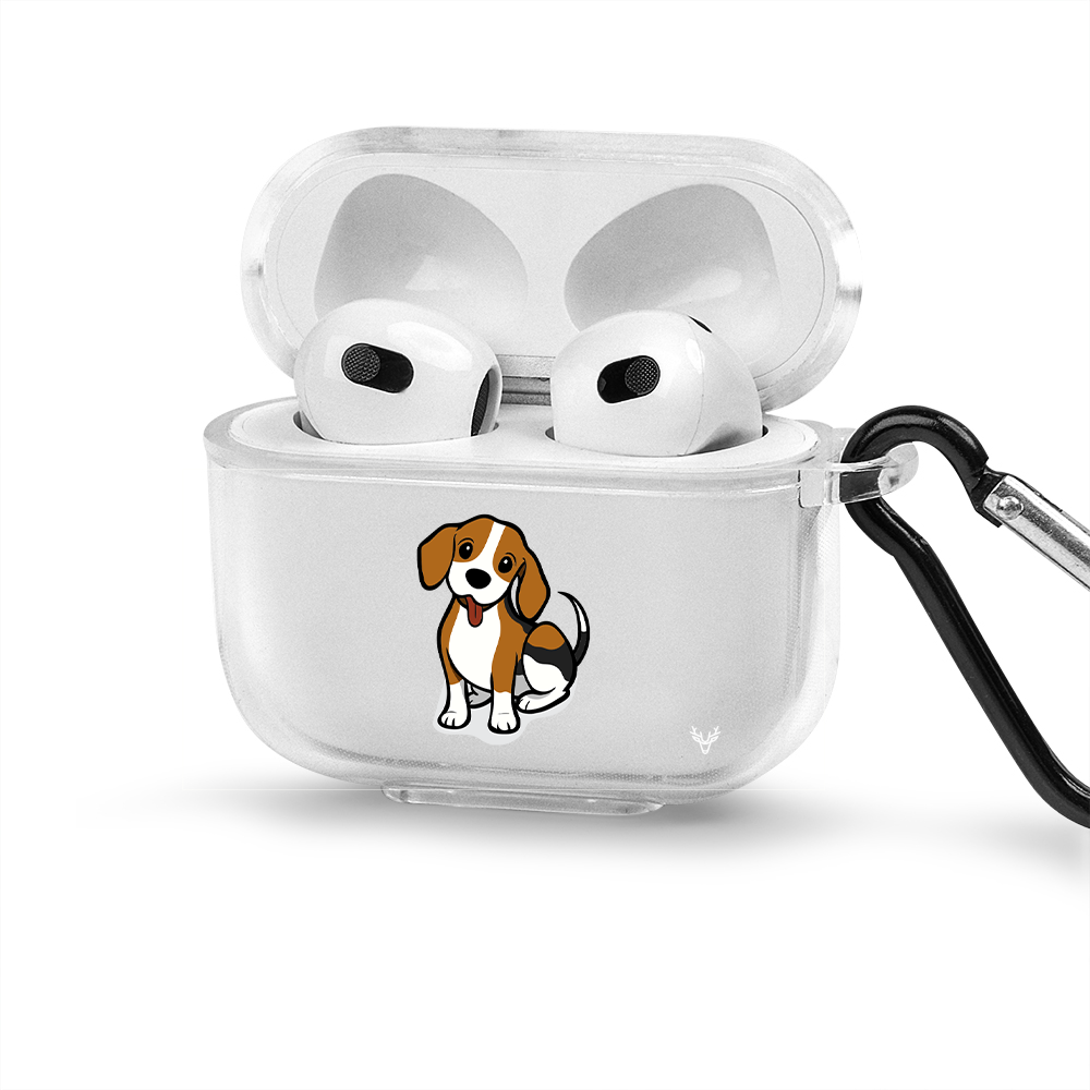 Apple AirPods 4 Dog Şeffaf Kılıfı