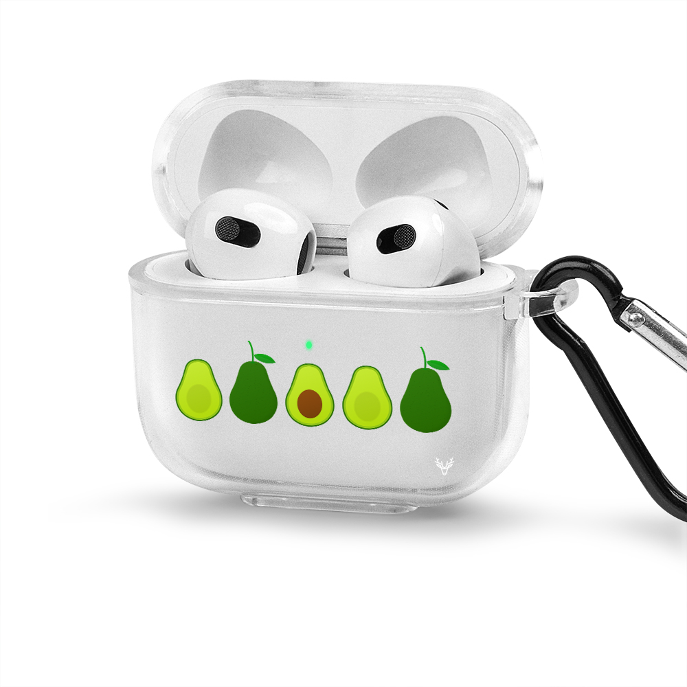 Apple AirPods 4 Avocado Şeffaf Kılıfı