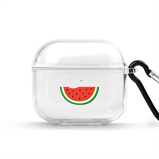 Apple AirPods 4 Watermelon Şeffaf Kılıfı