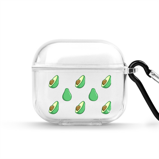 Apple AirPods 3 Avocado Slices Şeffaf Kılıfı