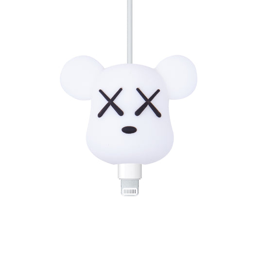 Tiny Kaws White Kablo Koruyucu