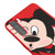 Oppo A91 Cartoon Mouse Telefon Kılıfı - Renkli Silikon - Kırmızı