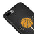 iPhone 7 Plus Basketbol Topu Telefon Kılıfı - Renkli Silikon - Siyah