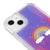 iPhone 13 Mini Rainbow Cloud Telefon Kılıfı - Neon - Violet