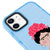 iPhone 12 Mini Frida Kahlo Portre Telefon Kılıfı - Artycase - Azure