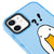 iPhone 11 Duck What Telefon Kılıfı - Artycase - Azure