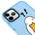 iPhone 11 Pro Max Duck What Telefon Kılıfı - Artycase - Azure