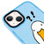 iPhone 13 Duck What Telefon Kılıfı - Artycase - Azure