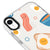 iPhone XR Sandwich Egg Telefon Kılıfı - Artycase - Beyaz