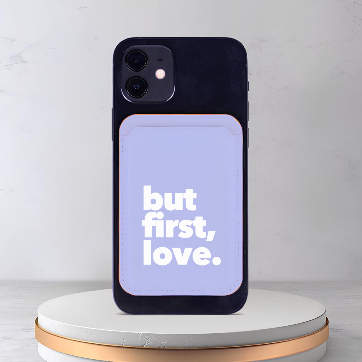 Apple iPhone But First Love Cardsafe Kartlık