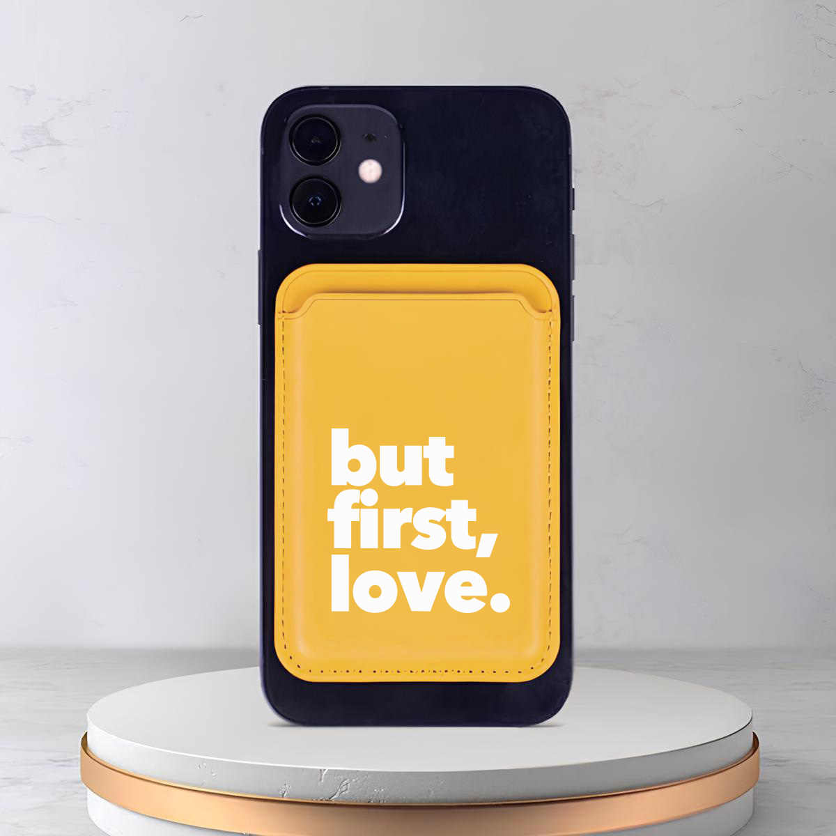 Apple iPhone But First Love Cardsafe Kartlık