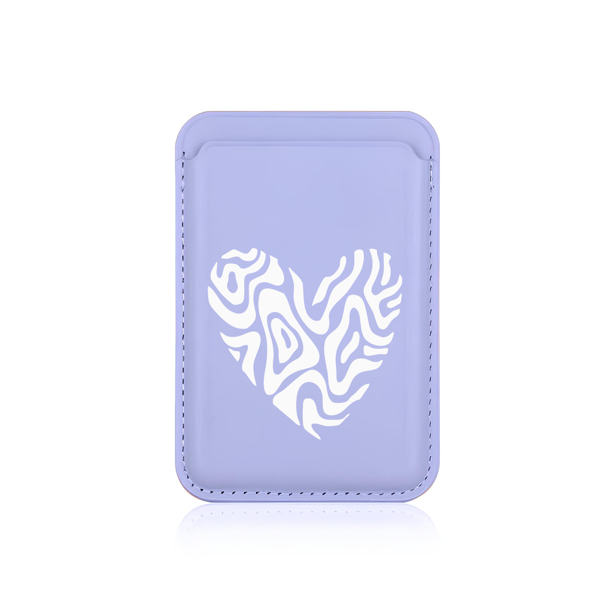 Apple iPhone Zebra Heart Cardsafe Kartlık