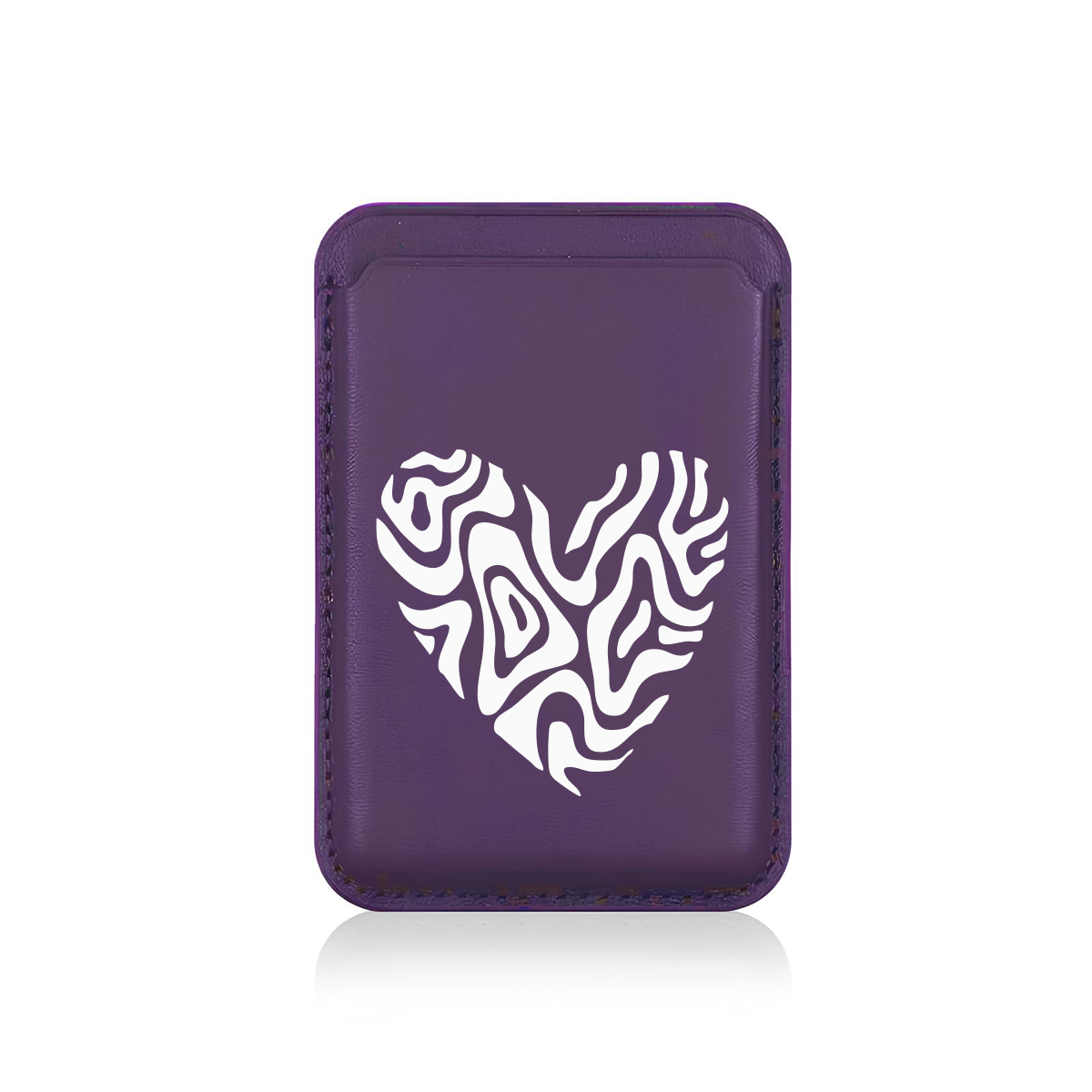 Apple iPhone Zebra Heart Cardsafe Kartlık