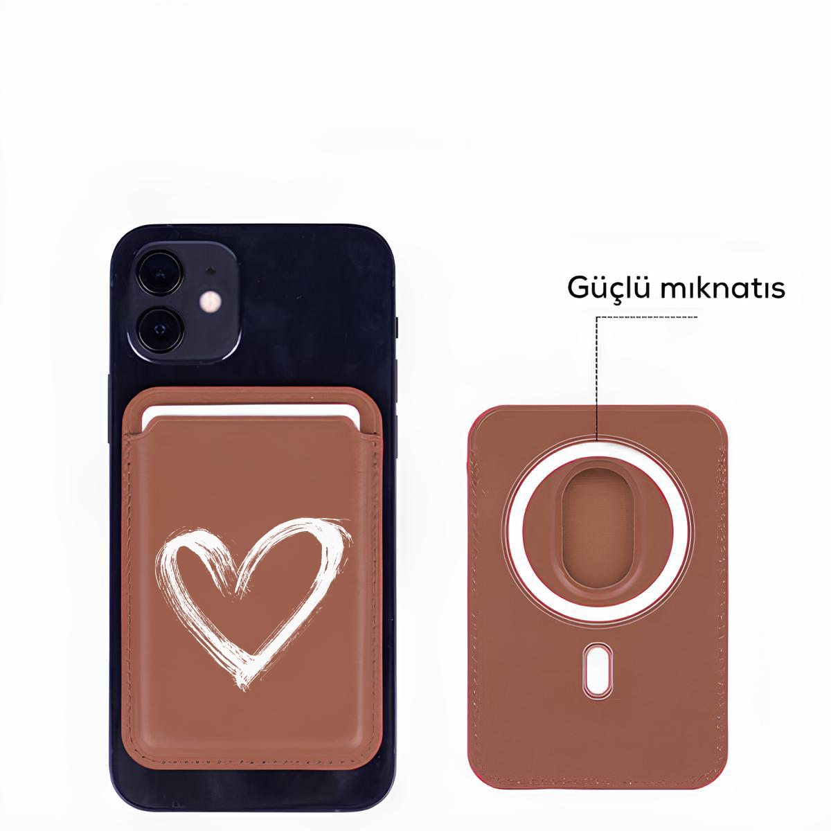 Apple iPhone Heart Cardsafe Kartlık