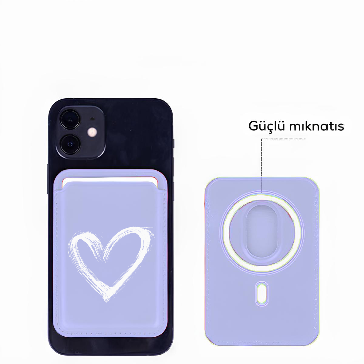 Apple iPhone Heart Cardsafe Kartlık